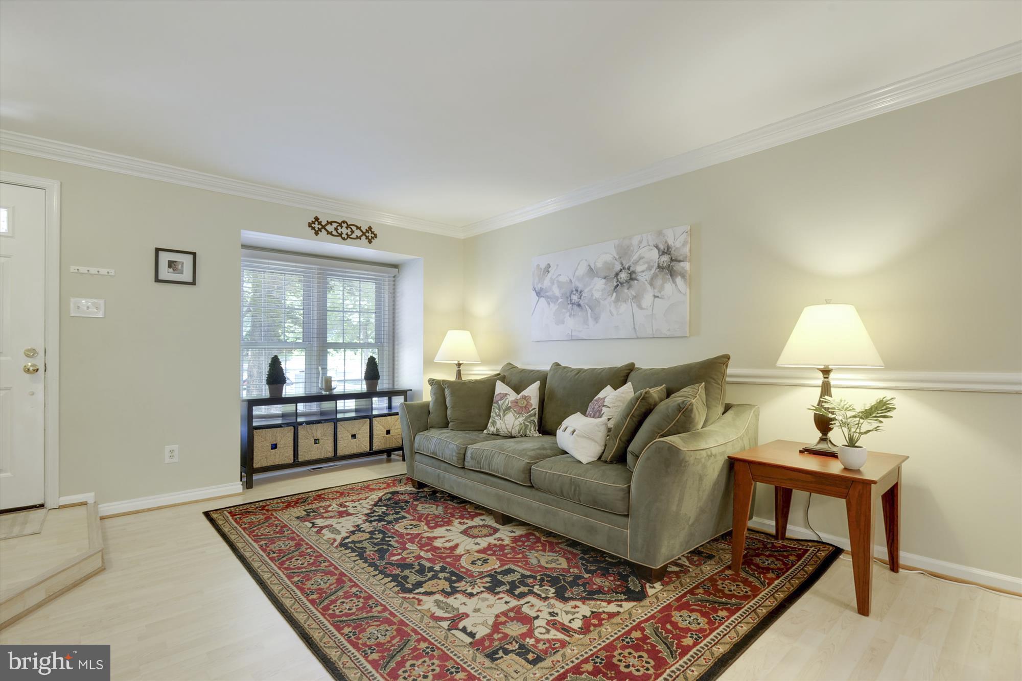 8428 Springfield Oaks Drive Springfield, VA 22153 - Photo 7 of 30 Updated flooring & crown molding
