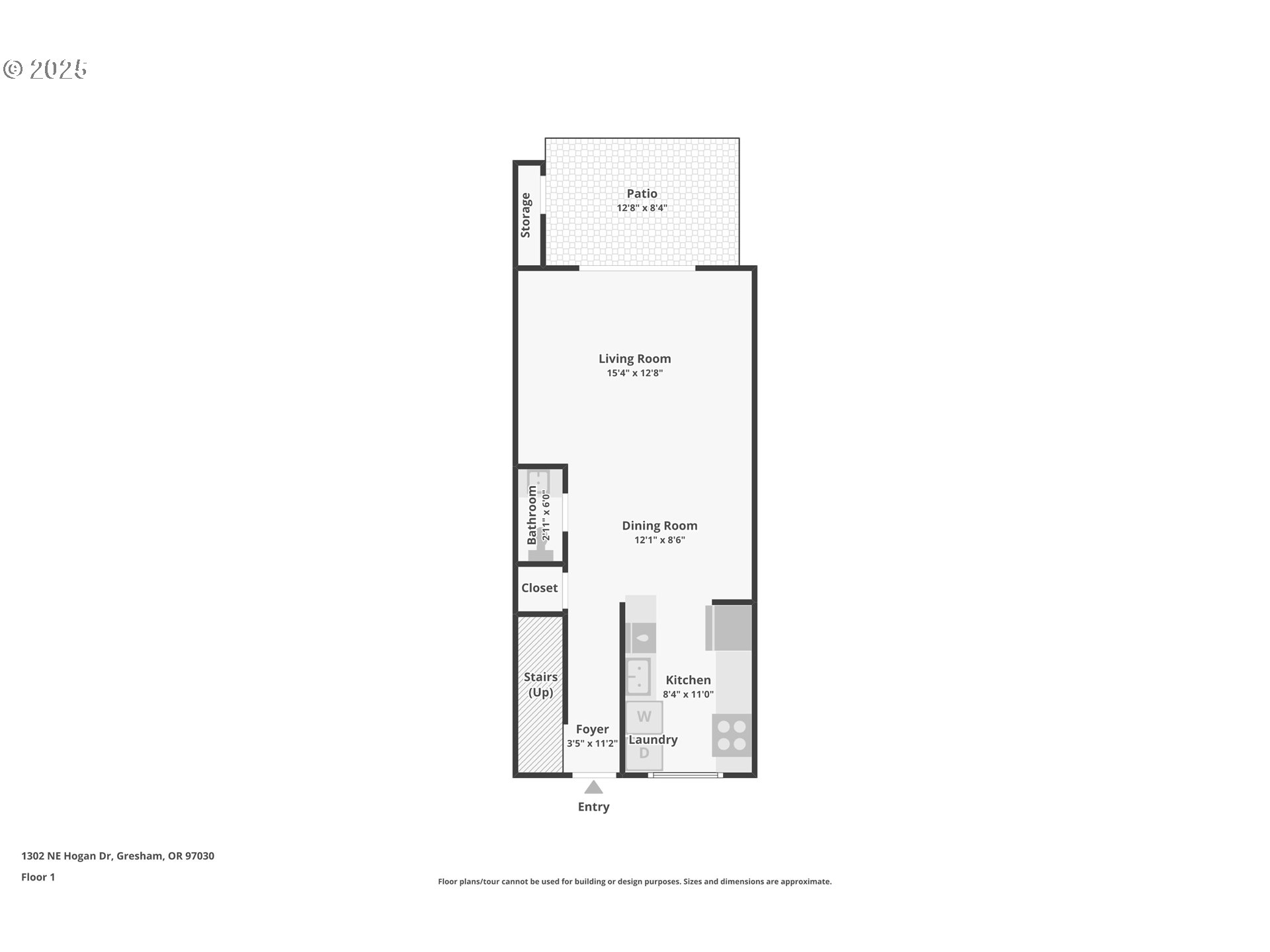 1302 Northeast Hogan Drive, Unit 169 Gresham, OR 97030 - Photo 44 of 46 a picture of a floor plan
