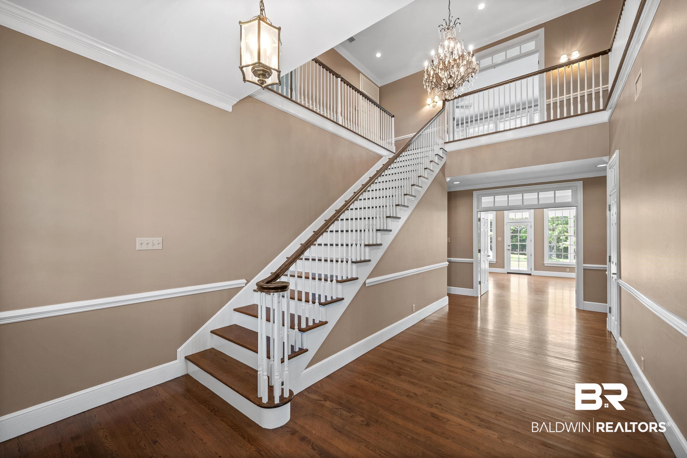 17741 County Road 55 Silverhill, AL 36576 - Photo 29 of 49 Staircase with Wood Treads