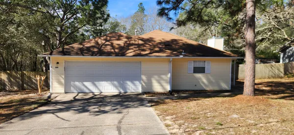 a front view of house with yard