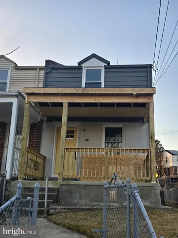 a front view of a house with entertaining space