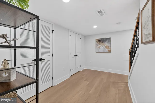 a view of empty room