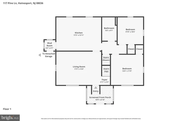 $300,000 | 117 Pine Lane, Hainesport, NJ 08036