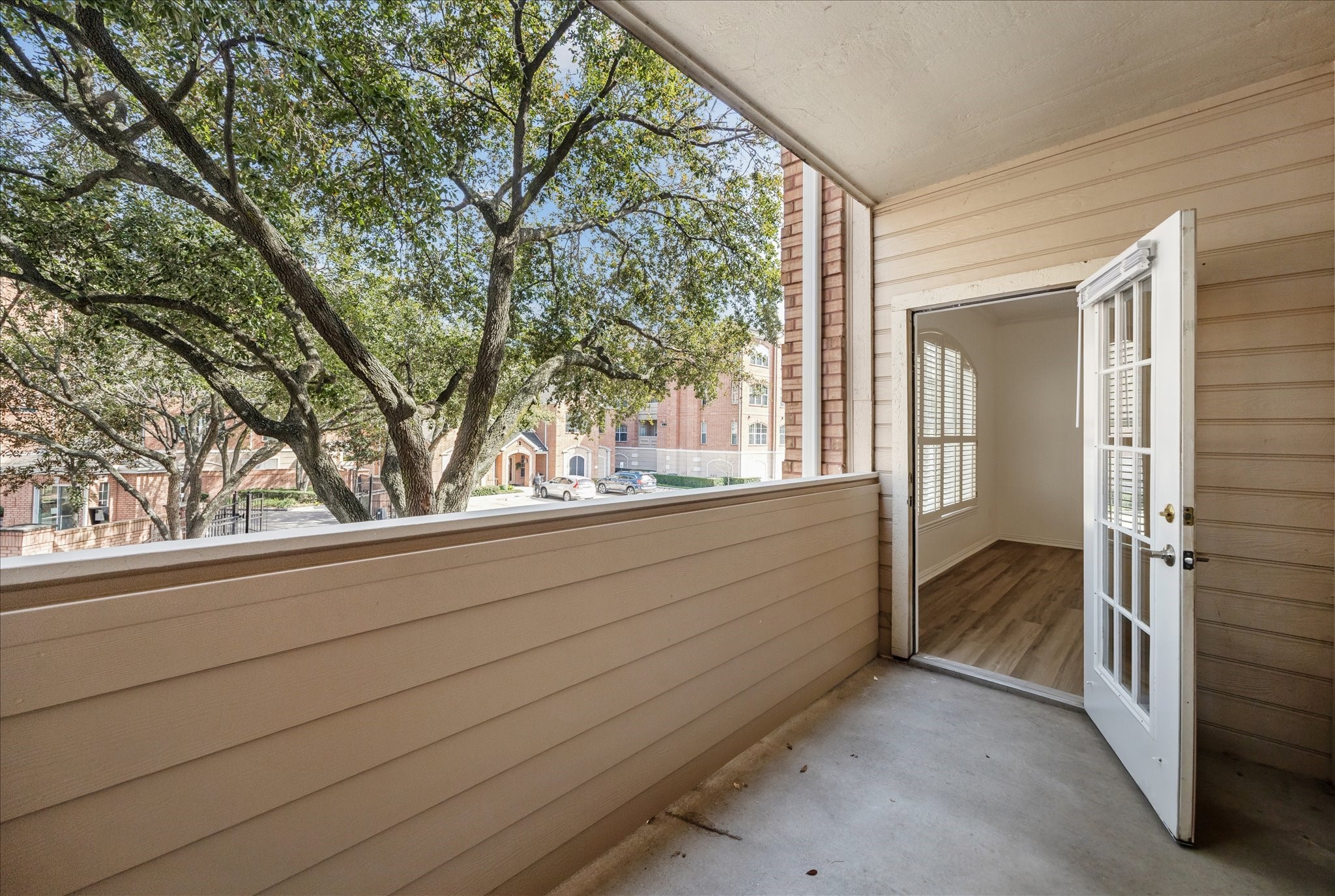 2111 Welch Street, Unit A103 Houston, TX 77019 - Photo 10 of 24 a view of outdoor space and living room