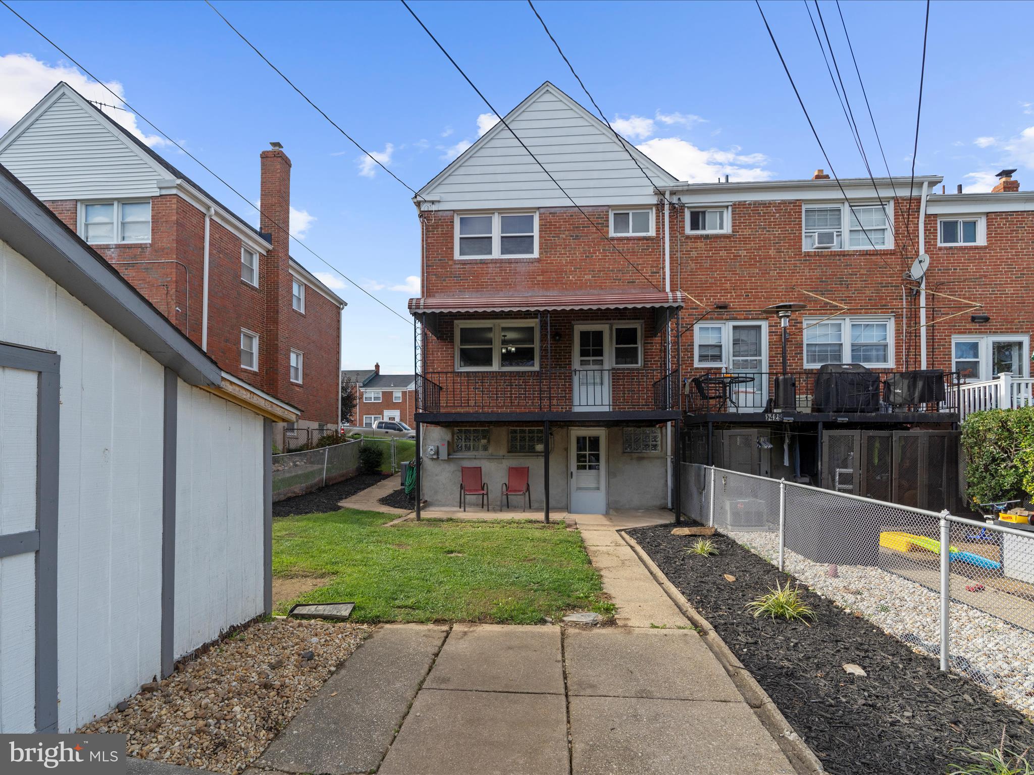 1427 Barrett Road Baltimore, MD 21207 - Photo 33 of 40 a view of residential houses with yard