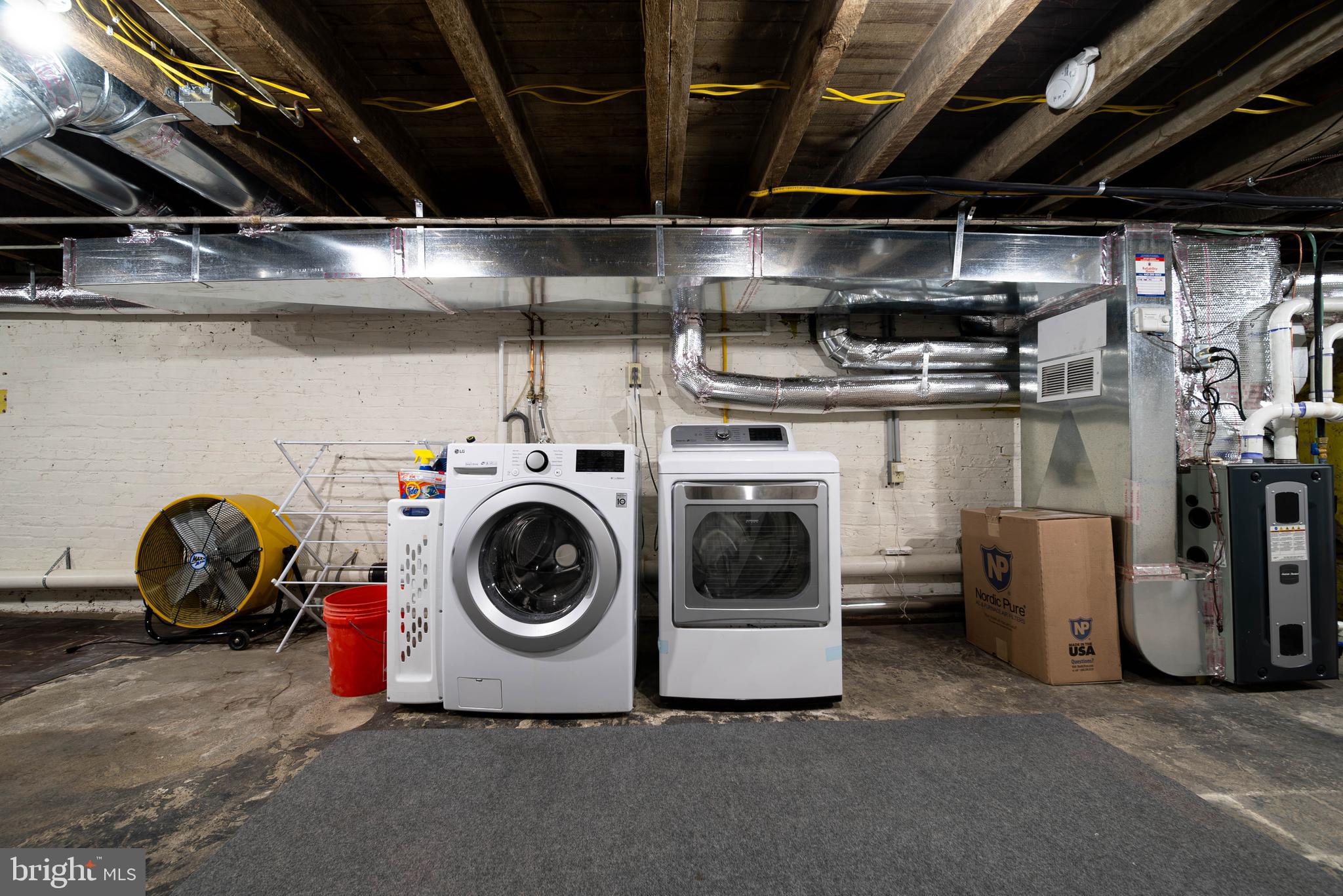 4119 Falls Road Baltimore, MD 21211 - Photo 11 of 14 Lower Level Laundry