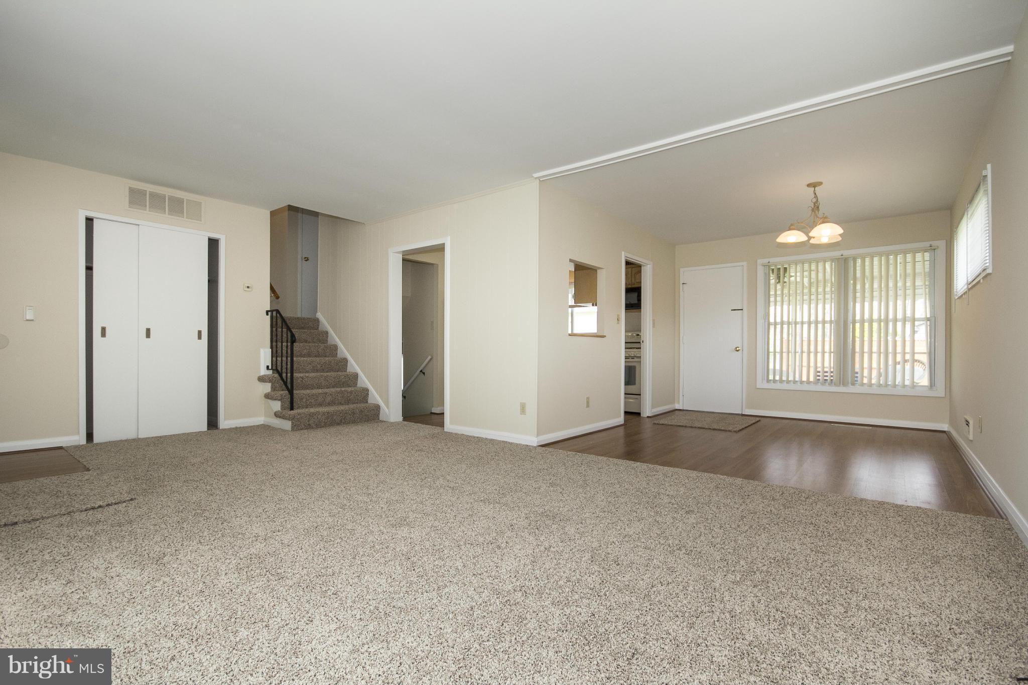 Living Room Open to Dining Room