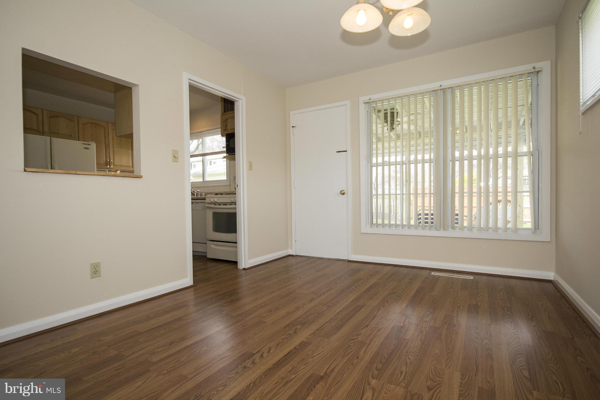 Dining Room w/updated Floors