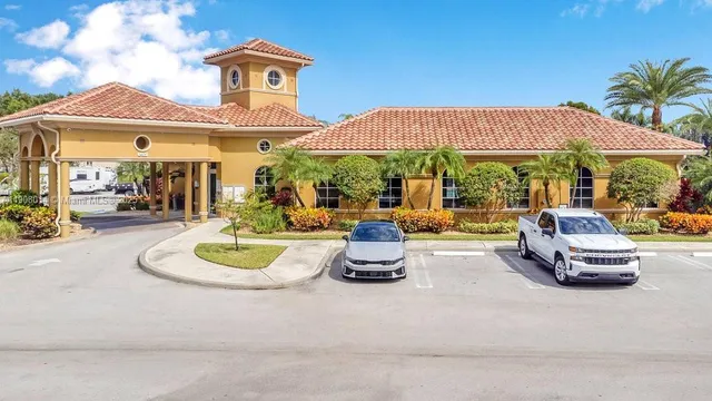 a car parked in front of a house