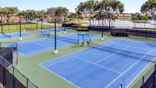 a view of a tennis court