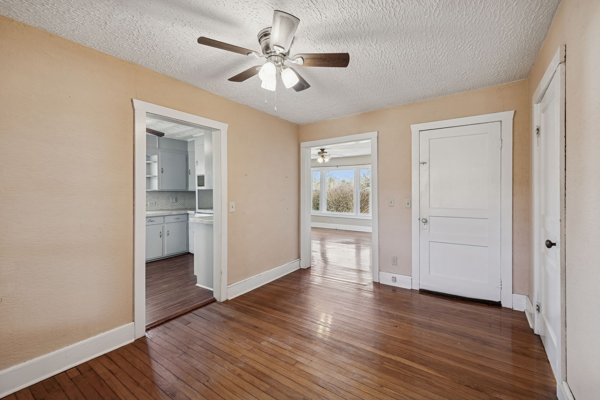 2554 Bakerton Road Red Boiling Springs, TN 37150 - Photo 21 of 46 wooden floor in an empty room with a window