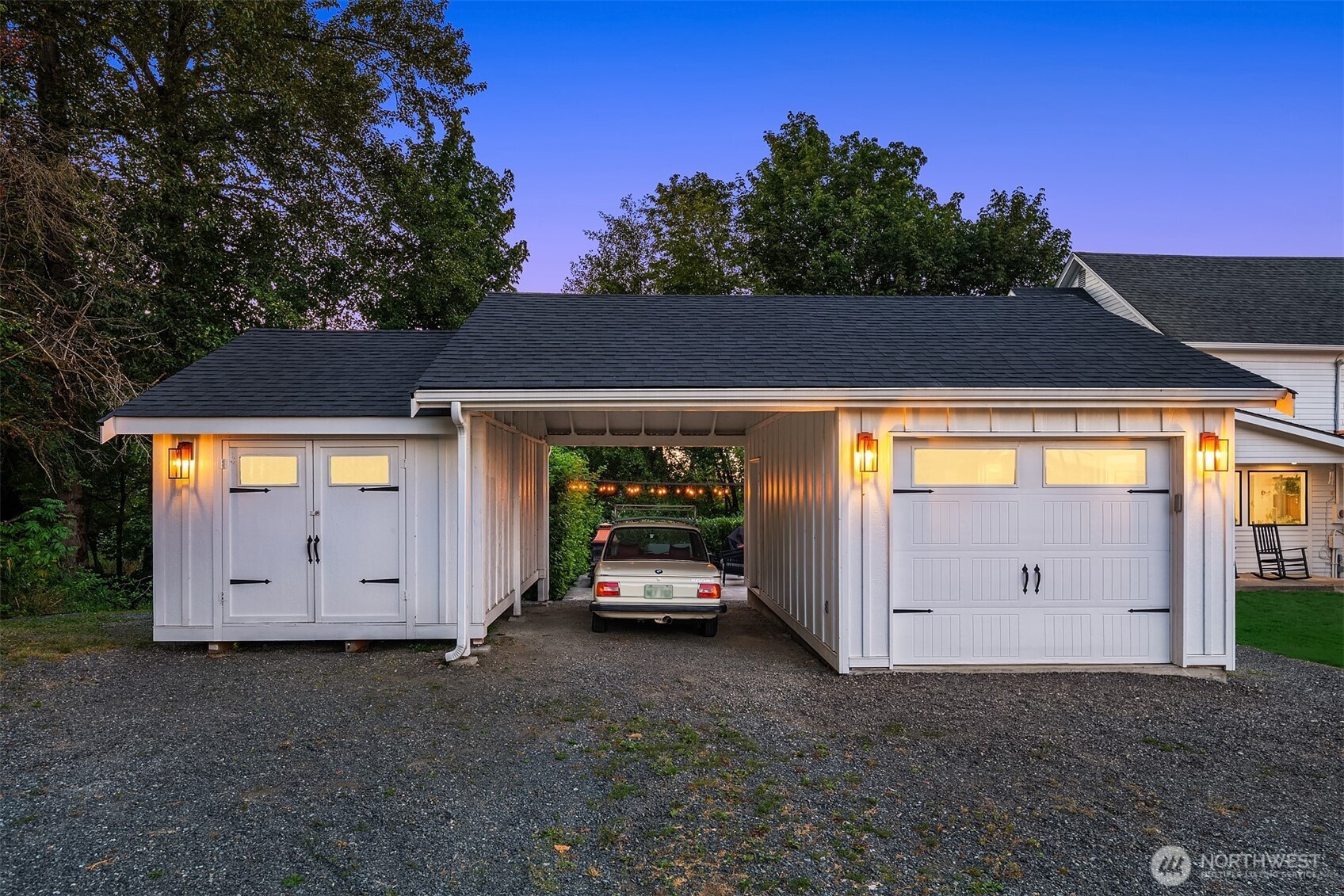 6514 East Lowell Larimer Road Snohomish, WA 98296 - Photo 31 of 40 a car parked in front of house