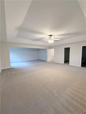 a view of empty room