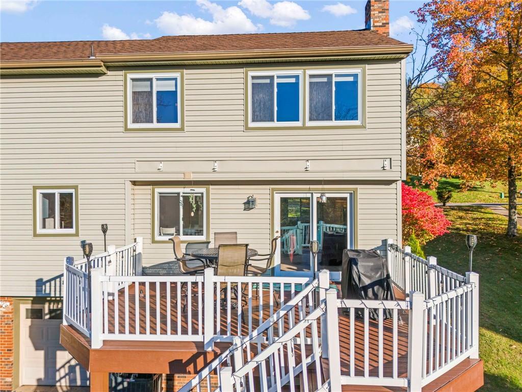 1256 Manor Drive Pittsburgh, PA 15241 - Photo 27 of 35 a view of a house with a deck