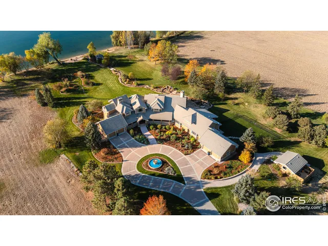 a bird view of an ocean view