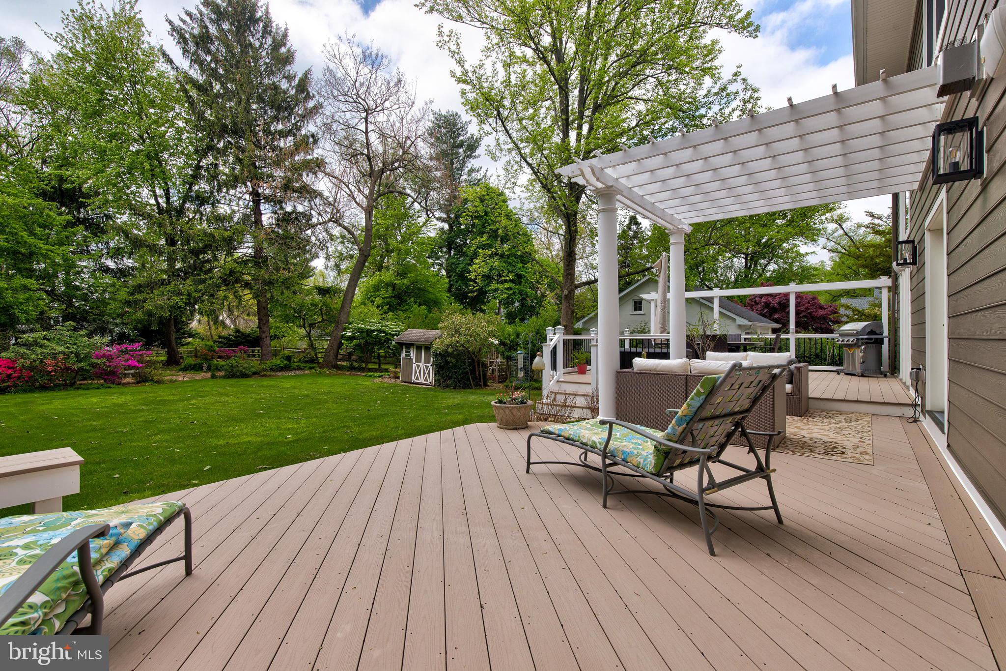 220 Old Lancaster Road Devon, PA 19333 - Photo 40 of 50 Rear composite deck