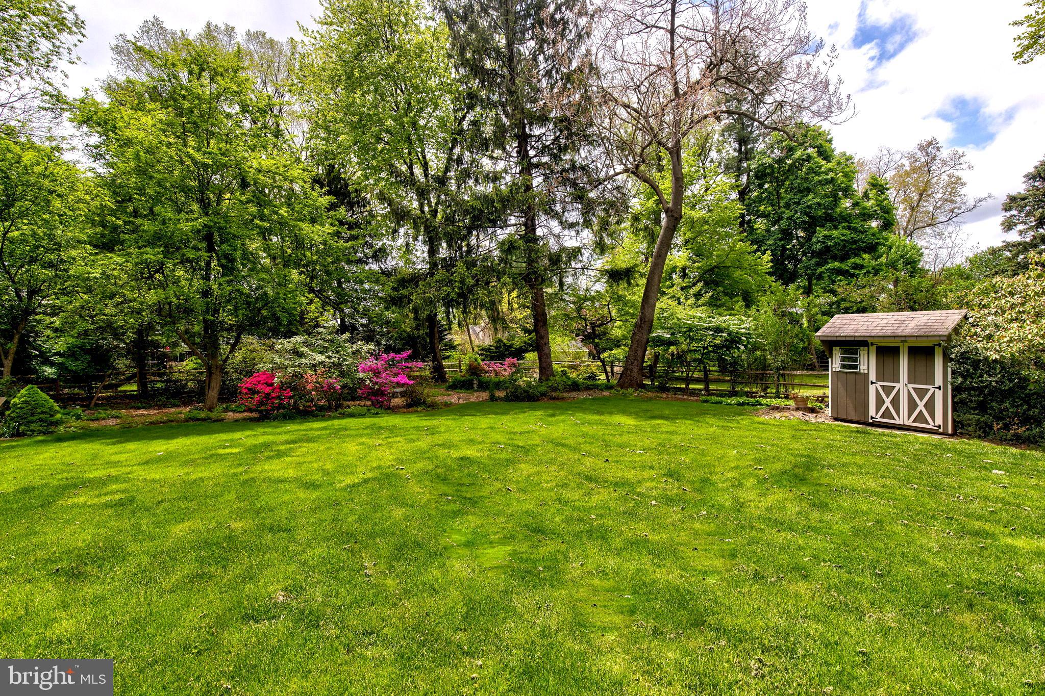 220 Old Lancaster Road Devon, PA 19333 - Photo 44 of 50 Level rear yard