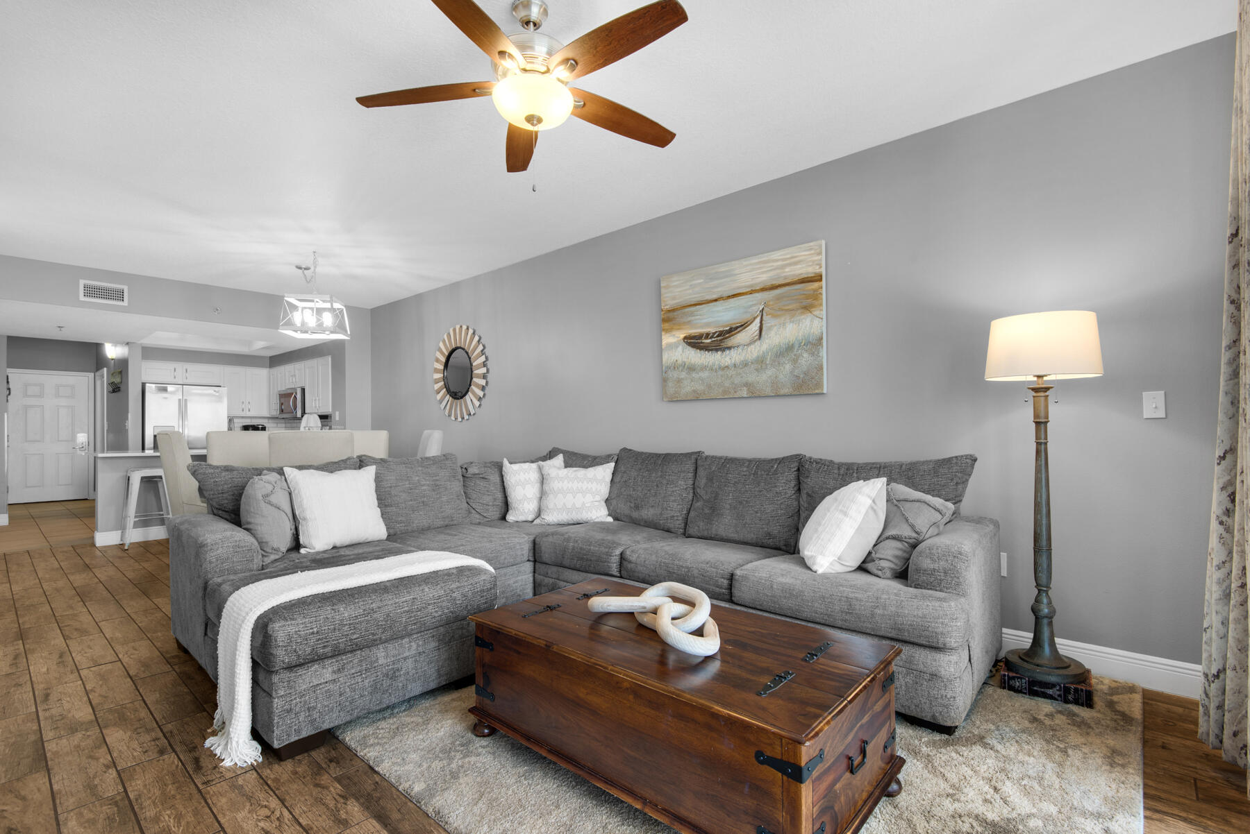112 Seascape Drive, Unit 402 Miramar Beach, FL 32550 - Photo 12 of 31 a living room with furniture and a rug