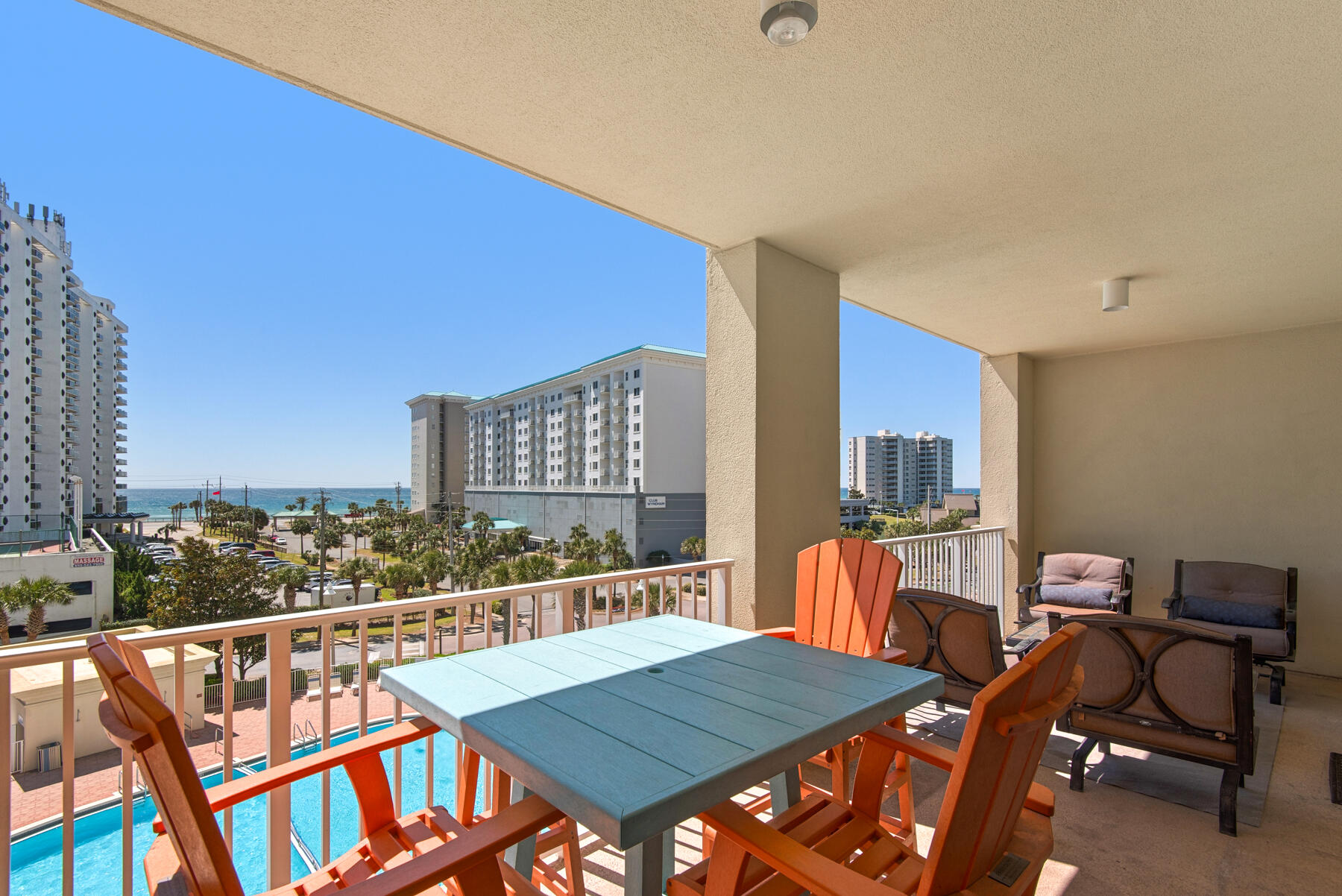 112 Seascape Drive, Unit 402 Miramar Beach, FL 32550 - Photo 28 of 31 a view of a dining room with furniture and window