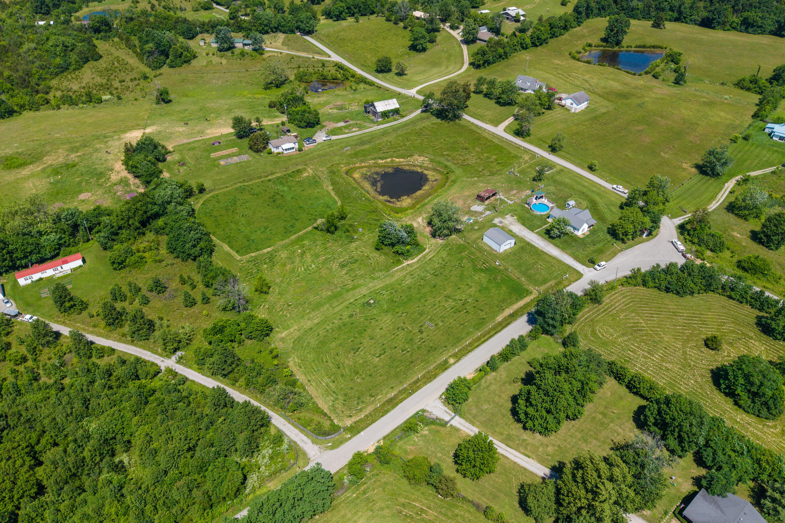 1160 Hopewell Road Harrodsburg, KY 40330 - Photo 34 of 51 20260602-1160-Hopewell-Rd-drone-fh-005_w