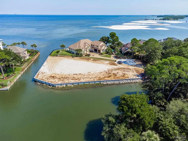 a view of a water pond