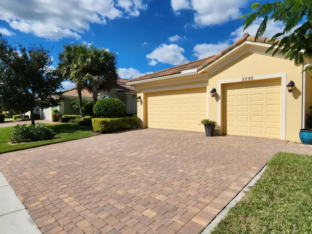 a view of a building with large windows