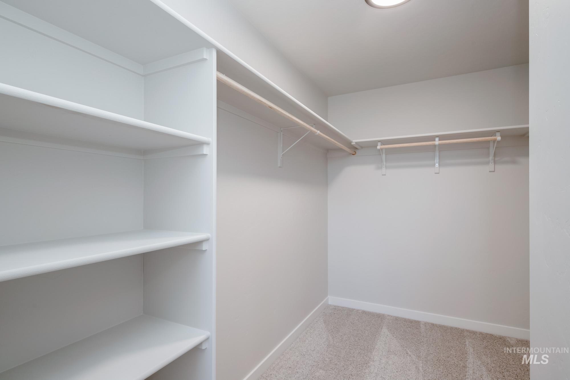 3089 South Maple Rnch Way Nampa, ID 83686 - Photo 14 of 22 Walk in closet featuring light carpet