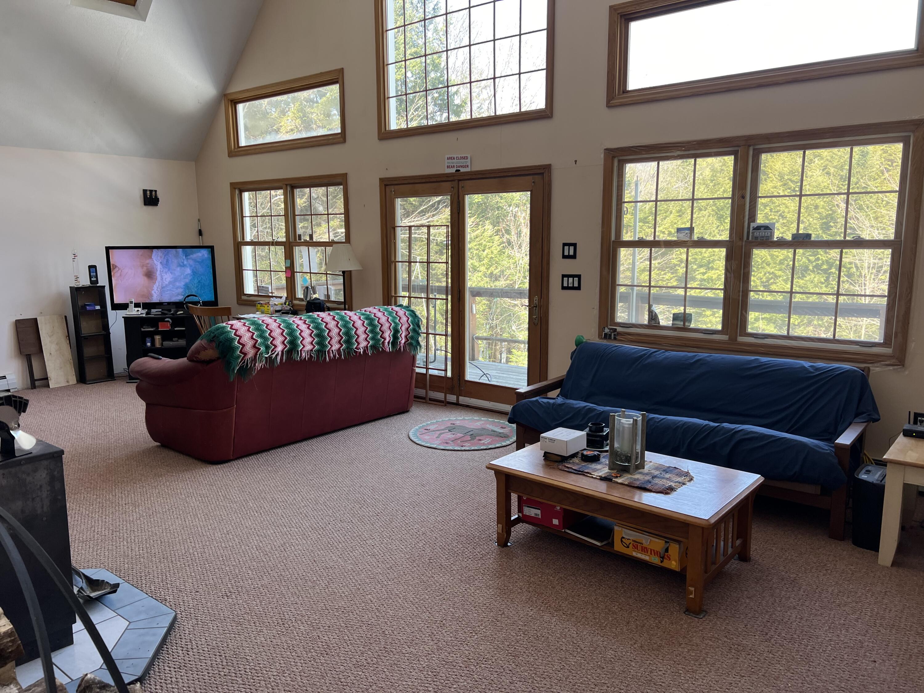 15 Macklin Lane Stoneham, ME 04231 - Photo 6 of 11 Living room area