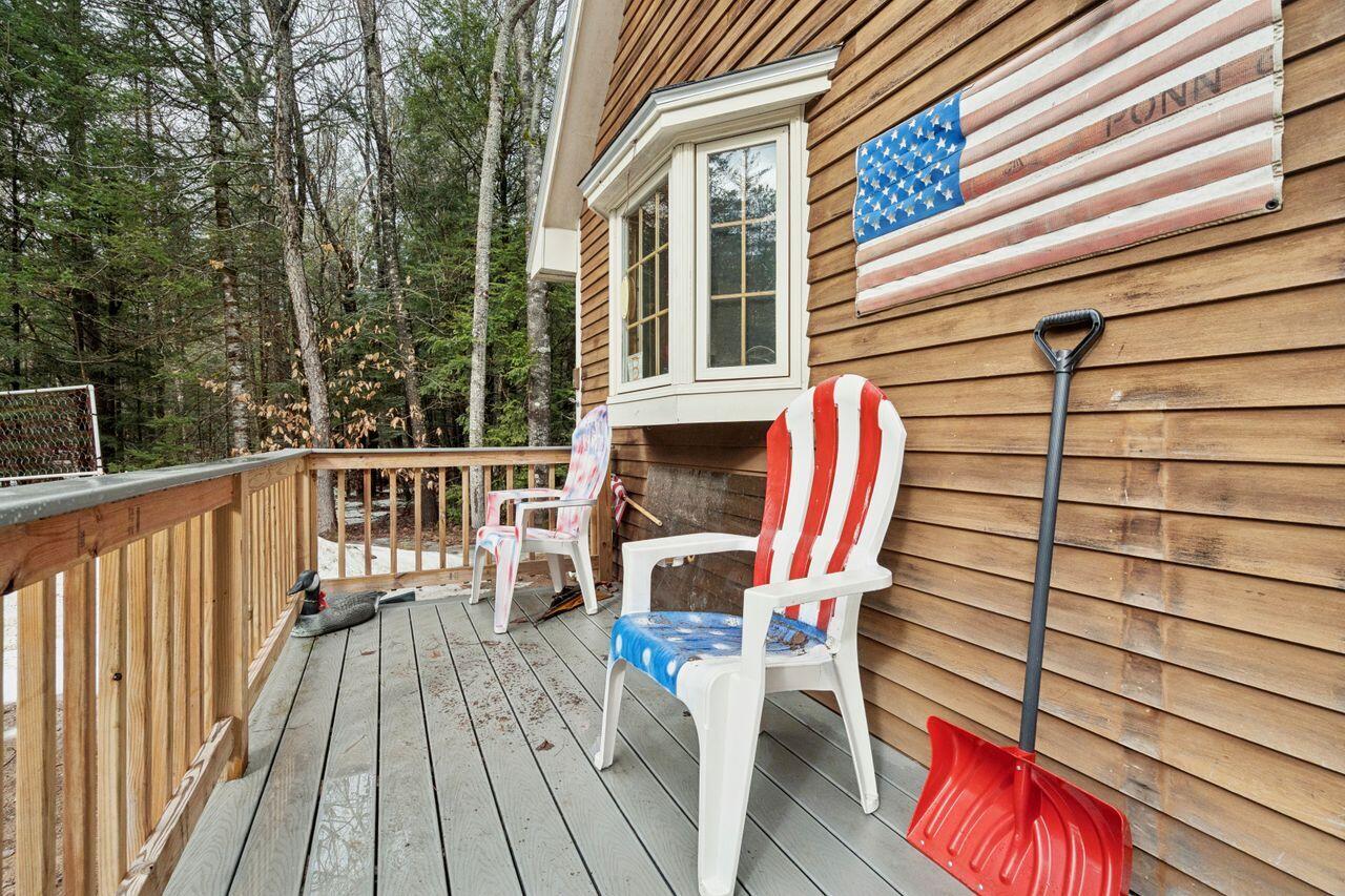 15 Macklin Lane Stoneham, ME 04231 - Photo 7 of 38 Front Deck