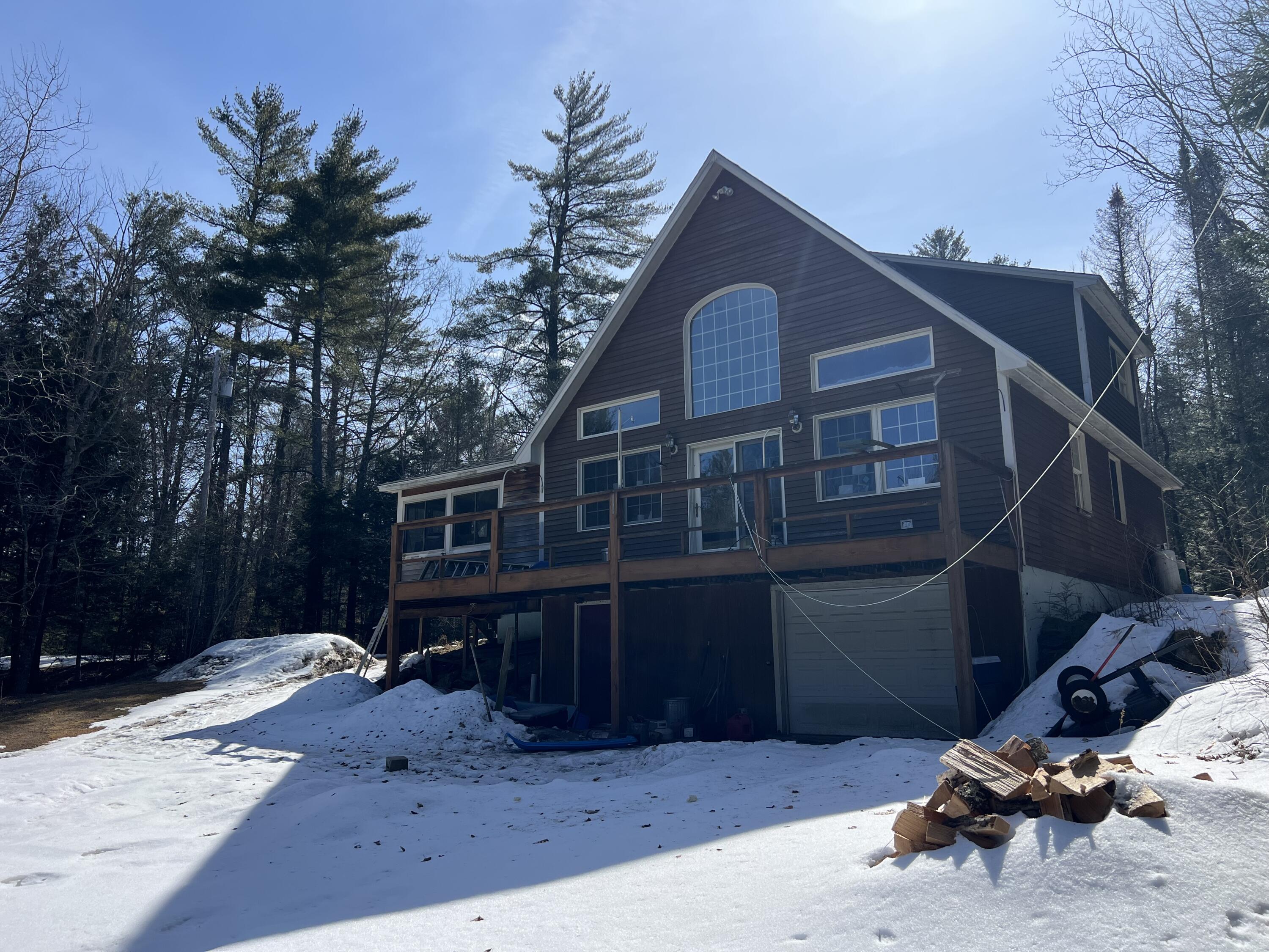 15 Macklin Lane Stoneham, ME 04231 - Photo 10 of 11 Garage bay below