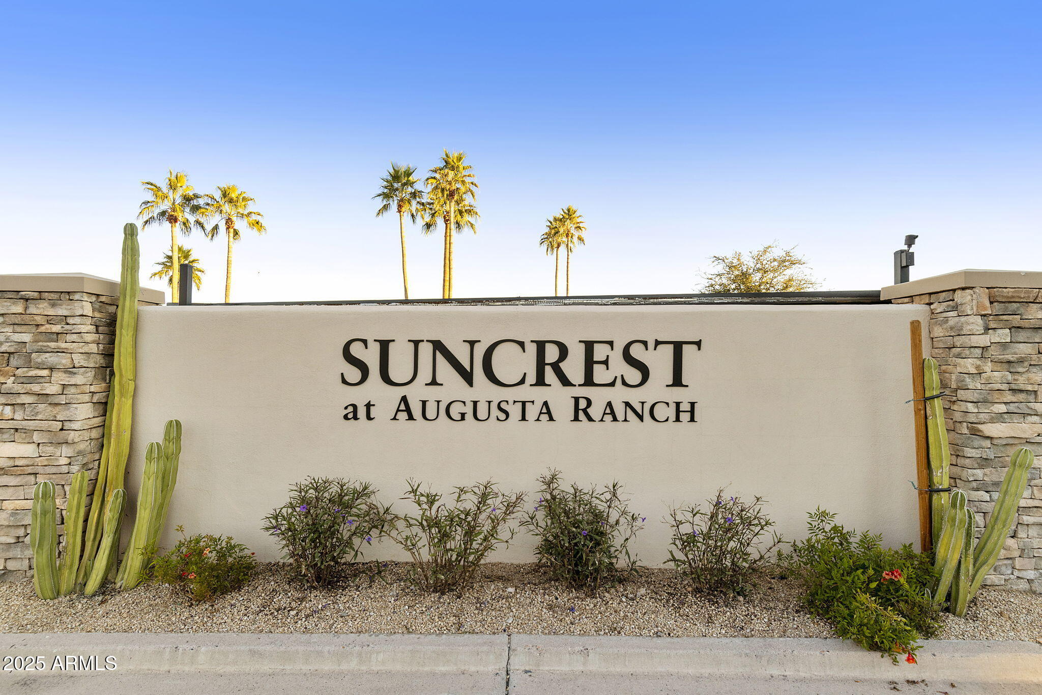 2129 South Compton Mesa, AZ 85209 - Photo 25 of 28 a street sign on a wall next to a road