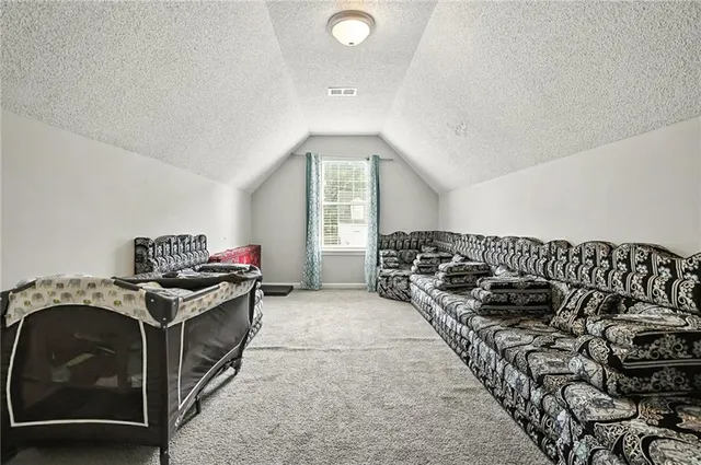 a view of a livingroom with a couch