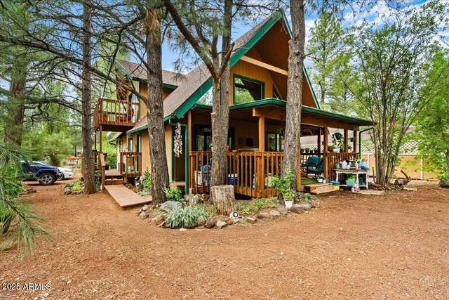 a view of a building with a outdoor space