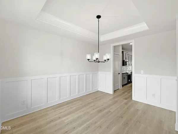 a view of a backyard of a house with a mountain