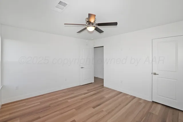 wooden floor in an empty room