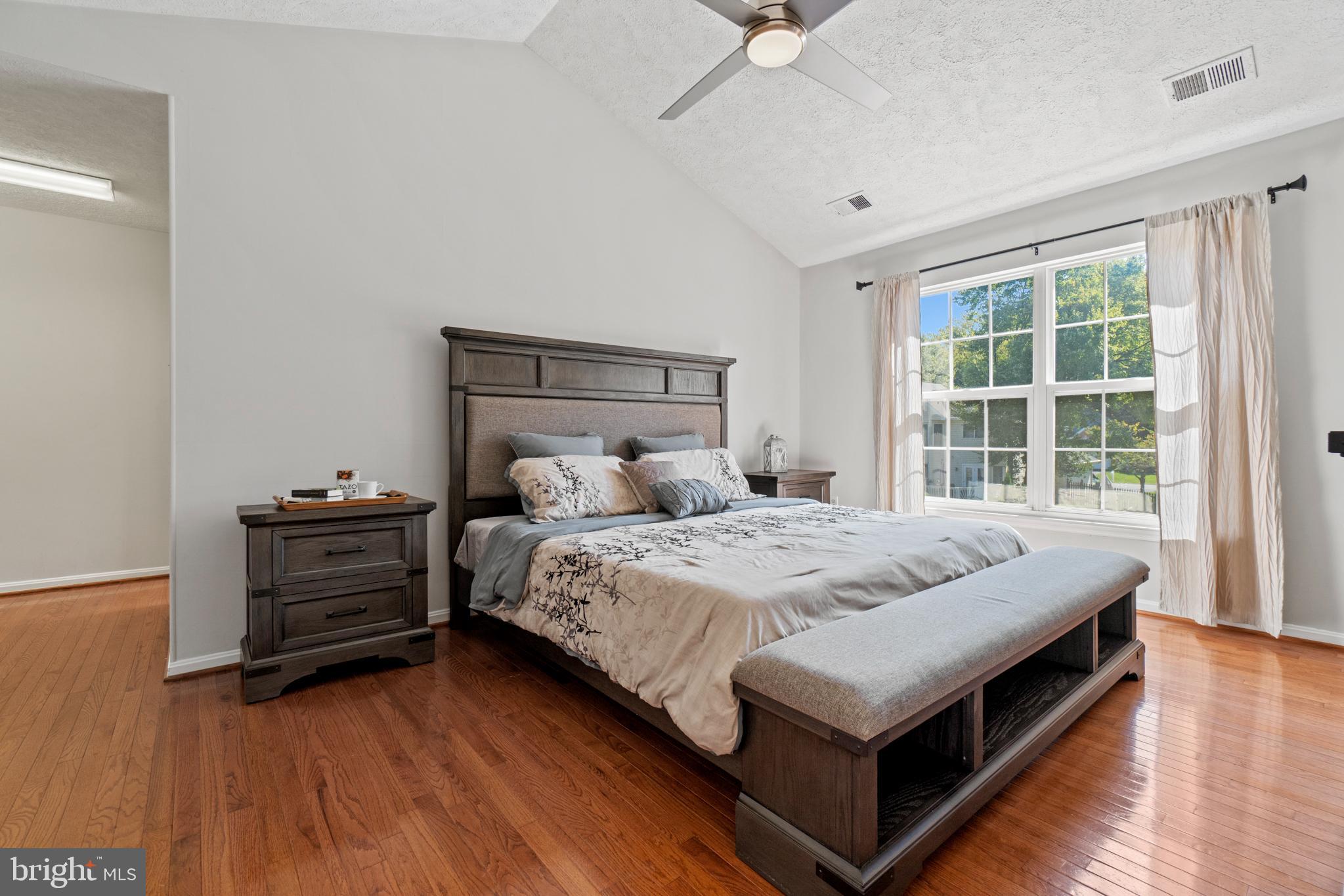 5 Ashbrook Road Stafford, VA 22554 - Photo 6 of 44 King size Primary Bedroom with hardwood floors