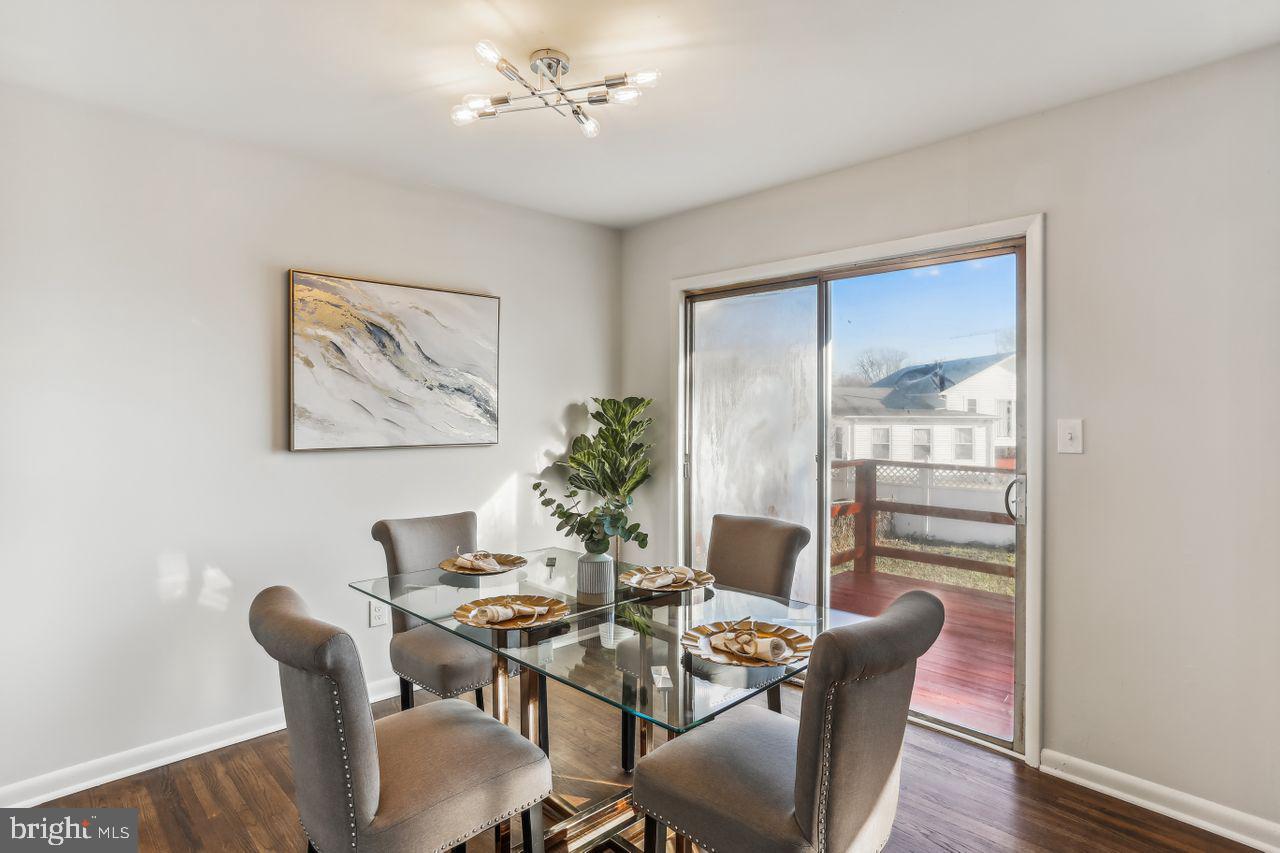 8005 Good Luck Road Lanham, MD 20706 - Photo 39 of 44 Dining Room view to deck