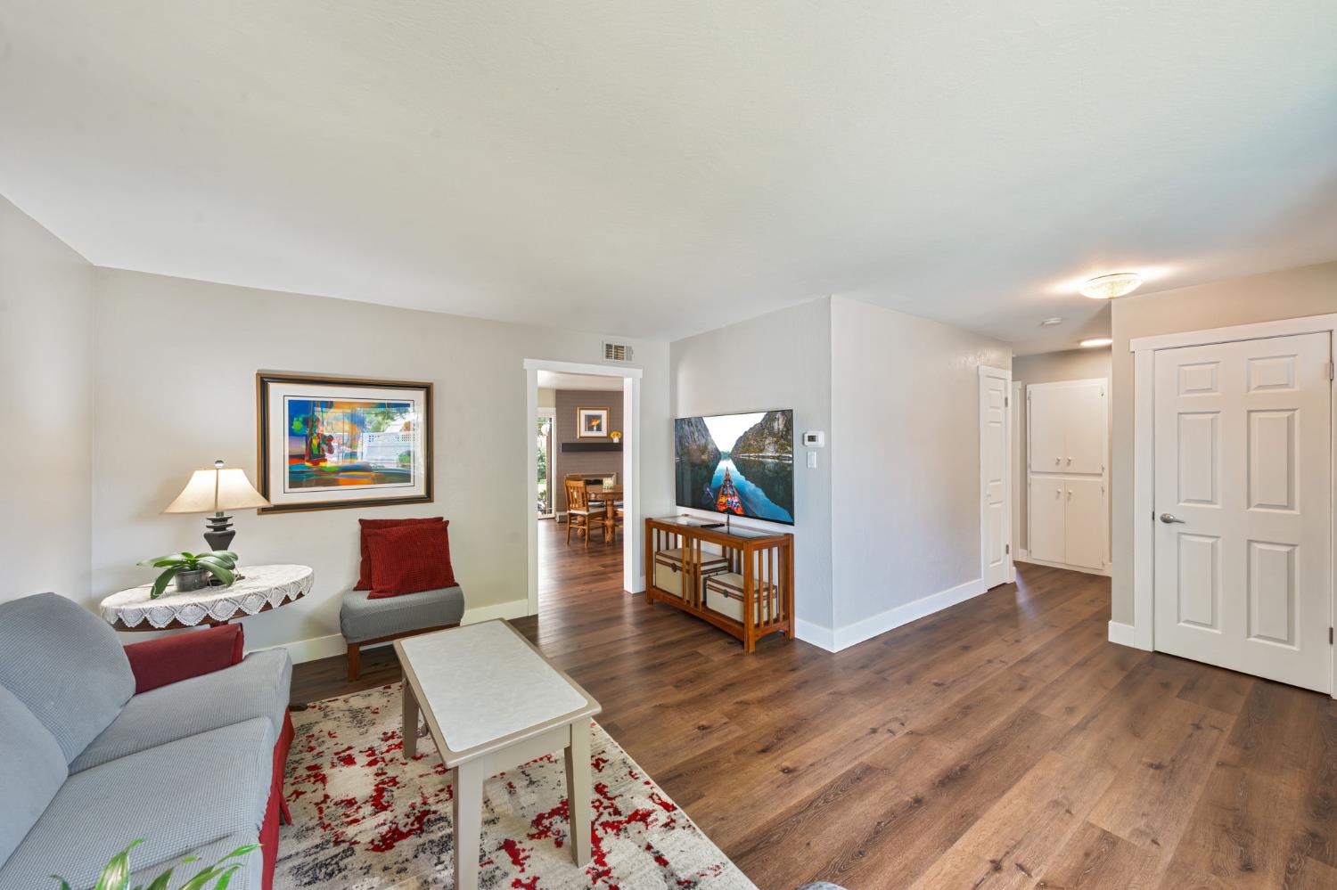 5422 Earnell Street Carmichael, CA 95608 - Photo 12 of 39 a living room with furniture and wooden floor