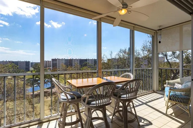 a outdoor space with furniture