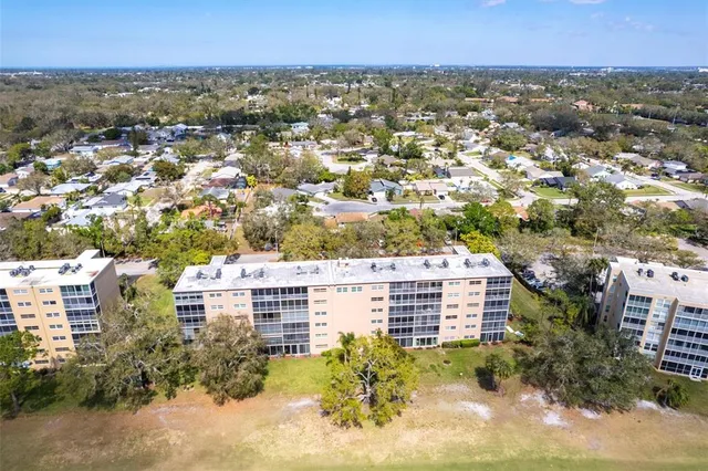 a view of city with tall buildings