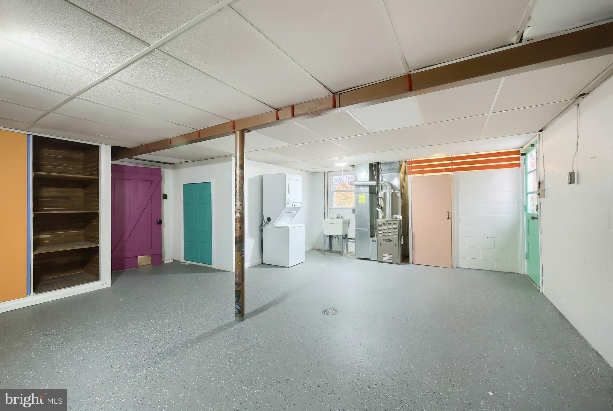 1615 Crestlyn Road York, PA 17403 - Photo 42 of 46 Versatile basement space with vibrant accents.