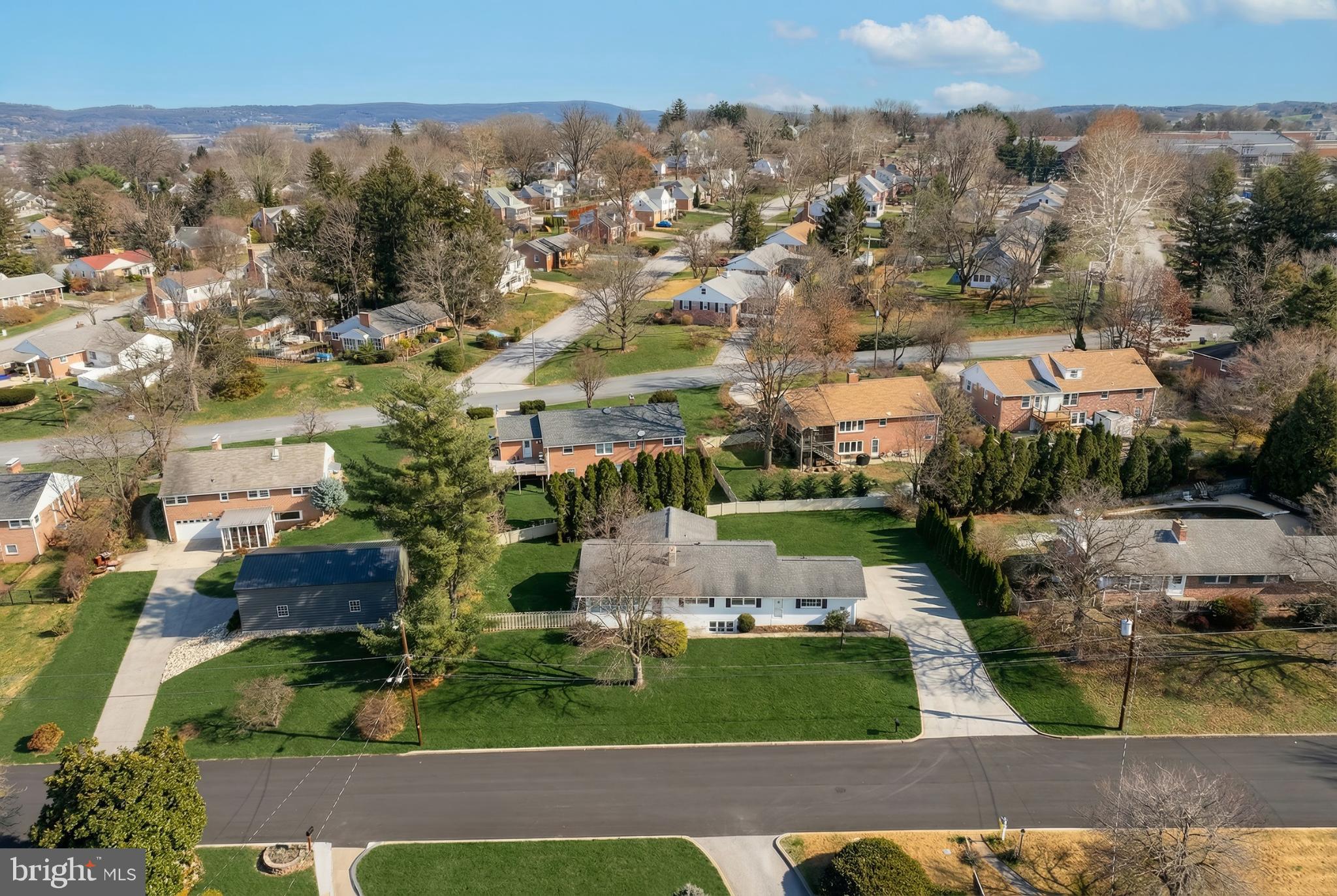 1615 Crestlyn Road York, PA 17403 - Photo 5 of 46 Charming suburban neighborhood from above.