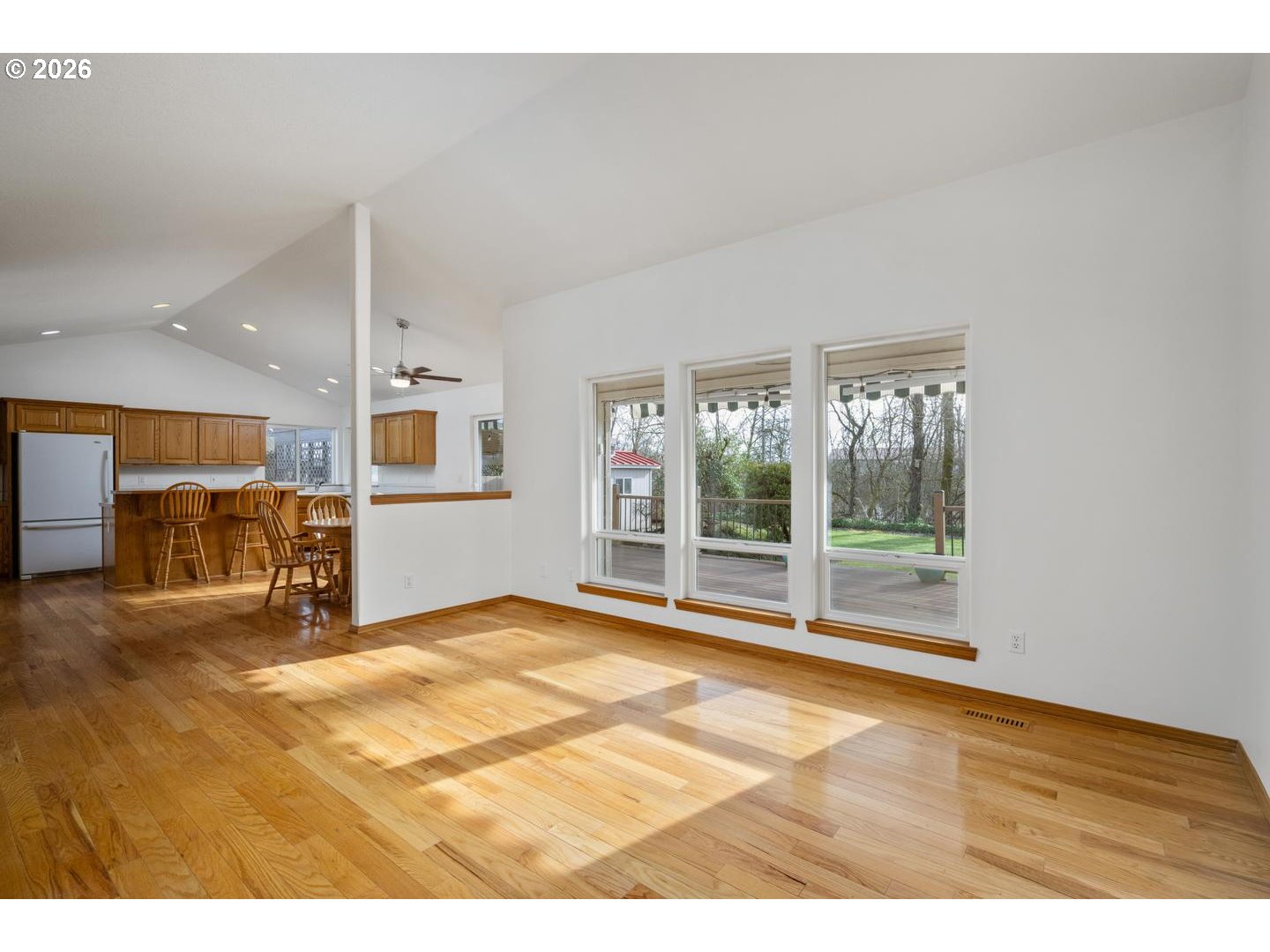 52364 Northeast 14th Scappoose, OR 97056 - Photo 9 of 42 a view of an empty room with glass door