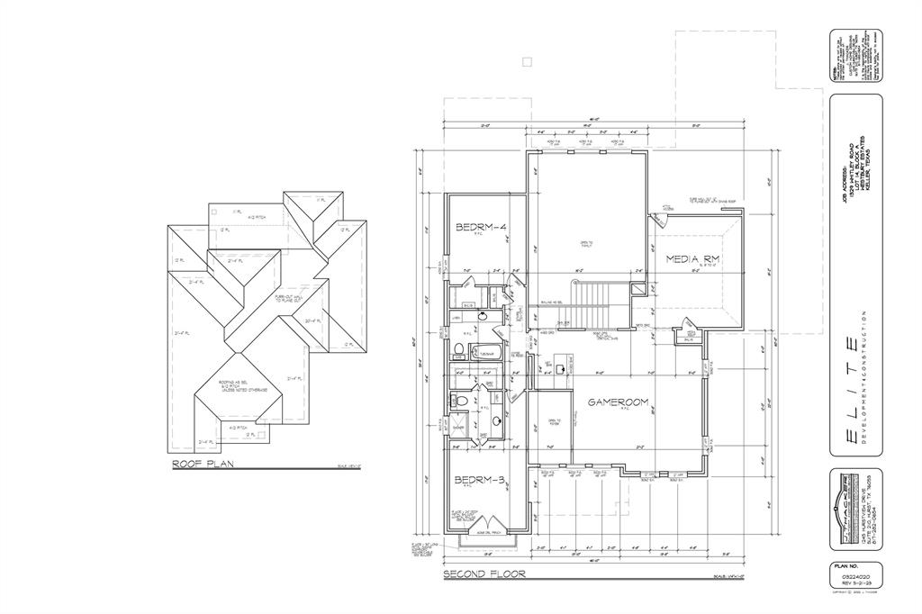 1329 Whitley Road Keller, TX 76248 - Photo 40 of 40 View of home floor plan - 2nd Floor