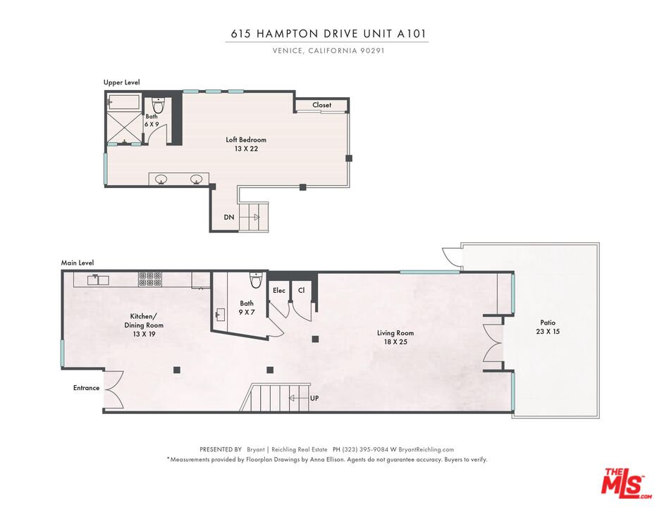 615 Hampton Drive, Unit A101 Venice, CA 90291 - Photo 24 of 24 a black and white photo of a black and white photo