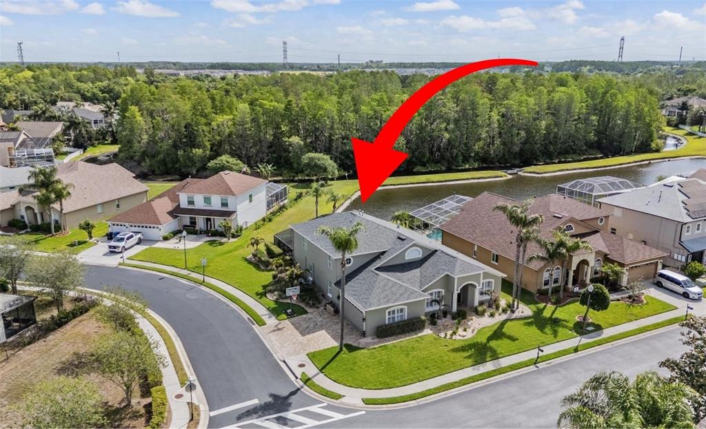 2730 Manning Drive Trinity, FL 34655 - Photo 3 of 43 an aerial view of a house with a swimming pool
