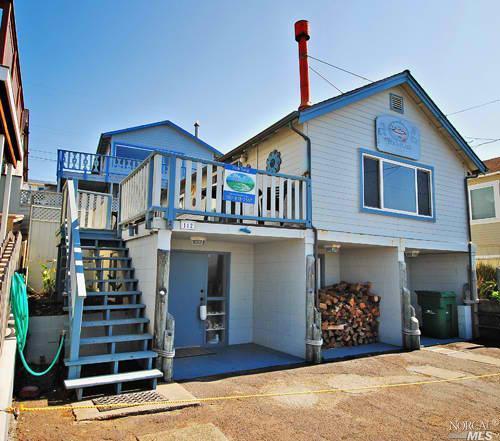 a view of a house with a balcony