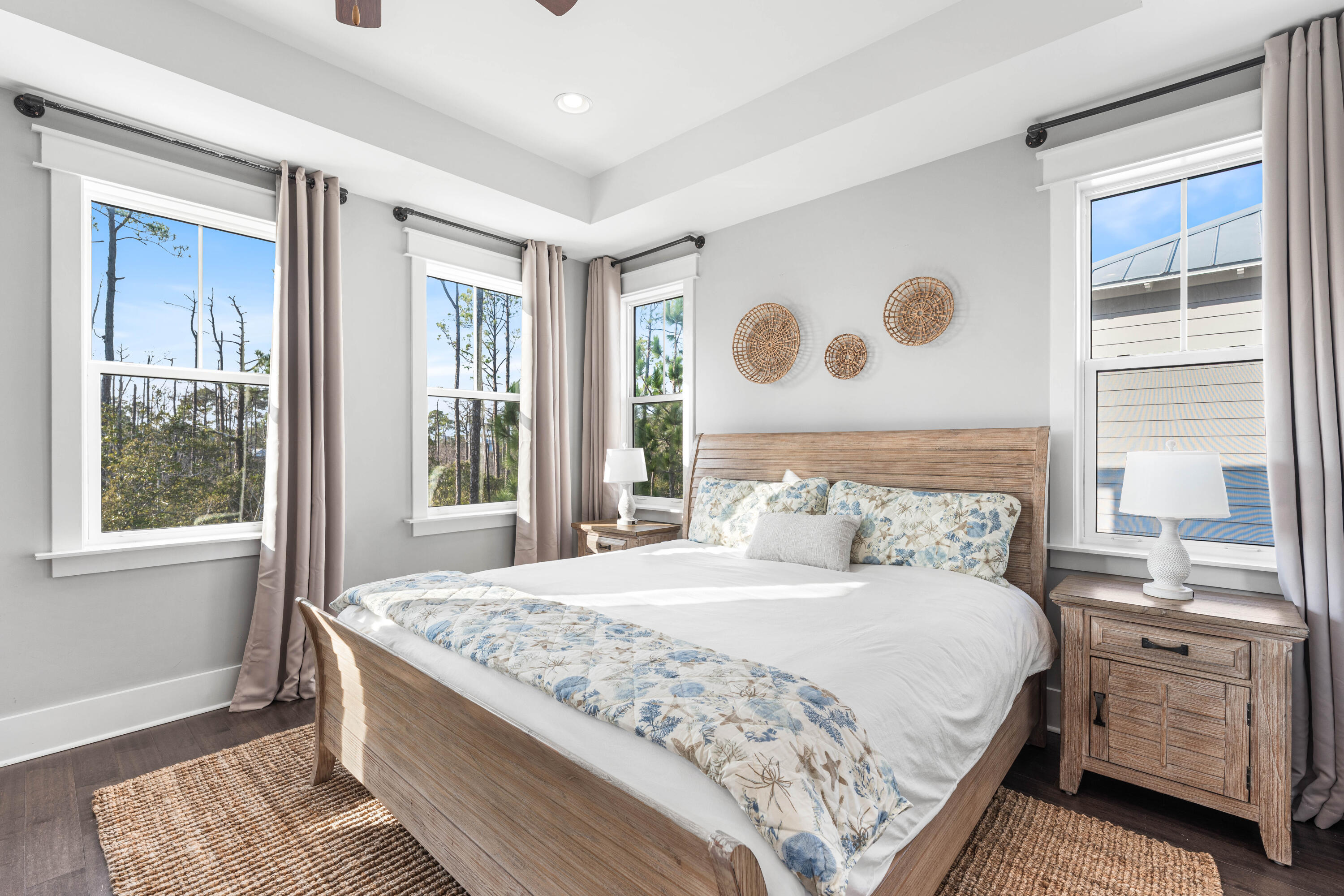 1085 Sandgrass Boulevard Santa Rosa Beach, FL 32459 - Photo 23 of 62 a bedroom with a large bed and a window