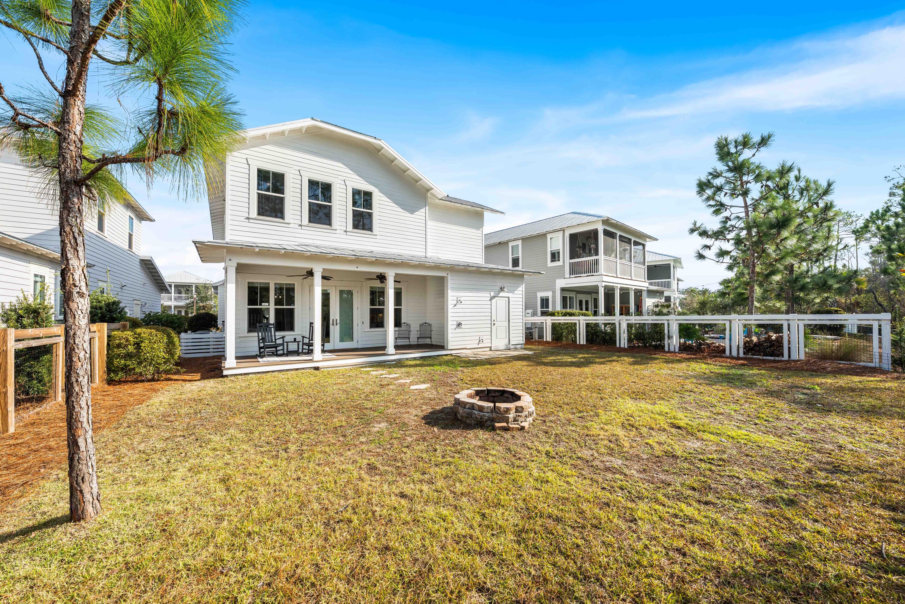 1085 Sandgrass Boulevard Santa Rosa Beach, FL 32459 - Photo 45 of 62 a front view of a house with a yard
