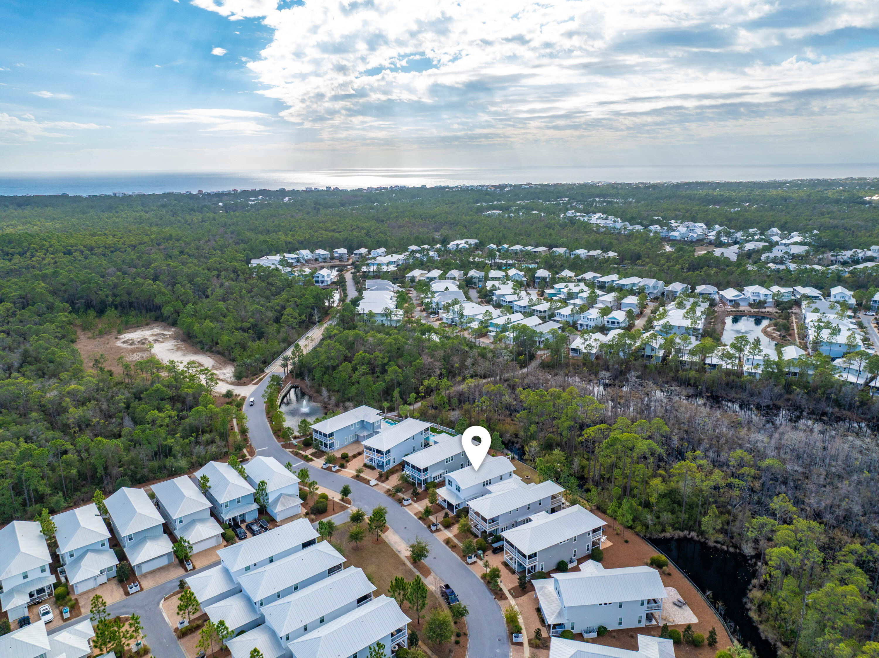 1085 Sandgrass Boulevard Santa Rosa Beach, FL 32459 - Photo 50 of 62 an aerial view of multiple house